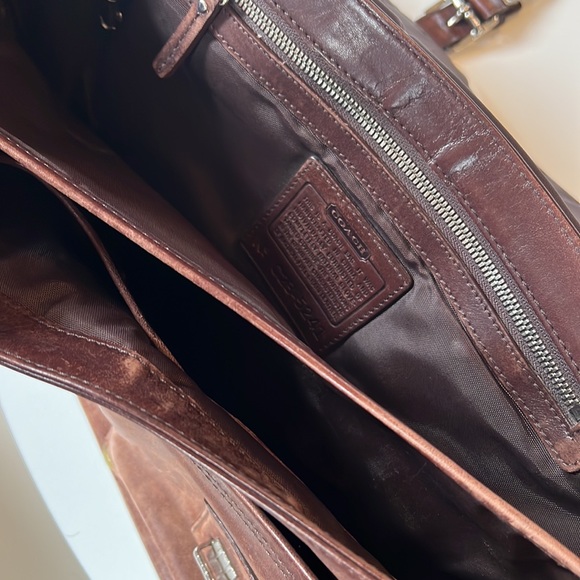 Coach Bags Vintage Coach Leather Briefcase Poshmark